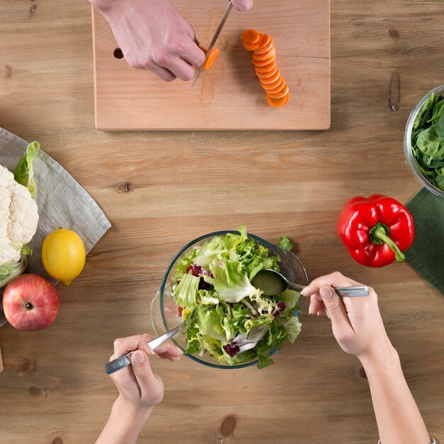 Salada turbinada queimadora de gordura